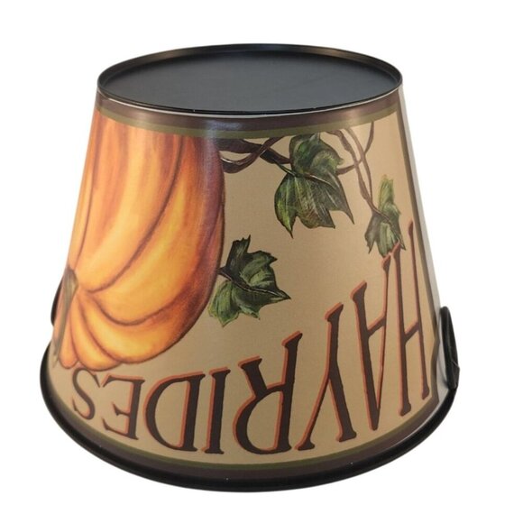 Harvest Hayrides Fall Decor Bucket Vintage Style Table Centerpiece Counter Stora - Picture 5 of 6